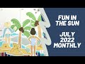 *** PLAN WITH ME *** MONTHLY SPREAD - JULY 22 *** BIG HAPPY PLANNER ***
