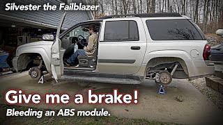 Bleeding an ABS module with different methods  Brakes won't bleed  FIXED!