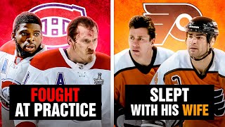 NHL Teammates Who HATED Each Other!