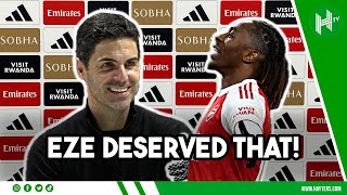 So Happy For Eze Mikel Arteta Arsenal 4-1 Spurs