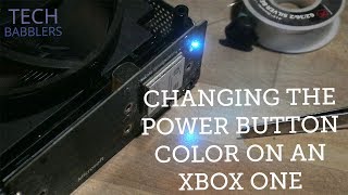 Changing The Color Xbox One Power Button