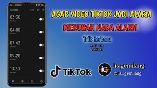 Cara merubah video tiktok jadi nada alarm hp