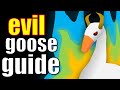 Untitled goose torments wimpy human evil goose guide