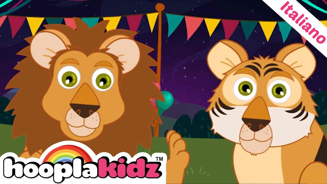 ⁣Animal Fair song | La Canzone degli Animali | Rime per bimbi | HooplaKidz Italiano