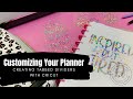 Customizing Your Planner || Tabbed Dividers || Cricut Maker