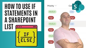 How To Use IF Statements In A SharePoint List Calculated Column