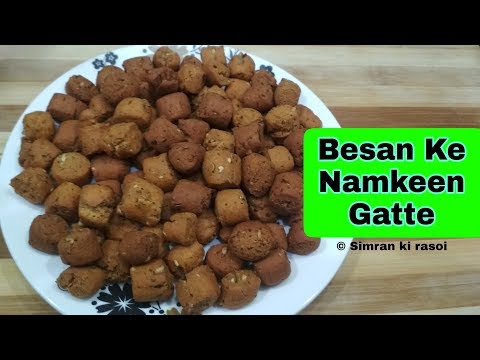 बहुत ही टेस्टी और आसान तरीके से बनाये गट्टा नमकीन I Tea Time Snacks I Namkeen Gatta snacks I