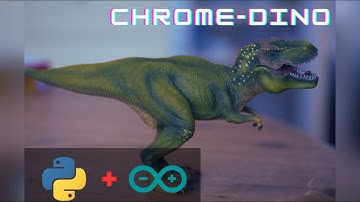 Dinosaur Game Automation with Python and Arduino