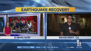 8 news now reporter orko manna talks to locals and officials in
ridgecrest, california, following a massive 7.1 magnitude earthquake
that rocked southern cal...