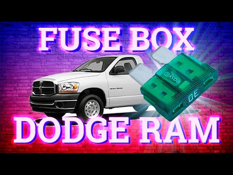 Dodge Ram 2500 2002-2009 fuse box diagrams