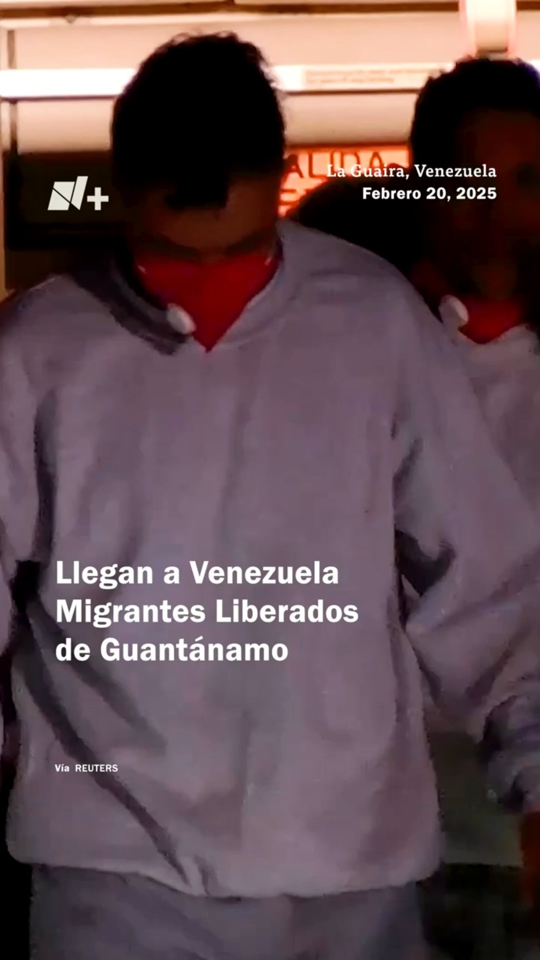 Migrantes venezolanos son liberados de Guantánamo #nmas #eua #shorts #guantánamo