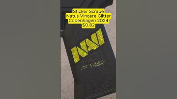 Natus Vincere Glitter Copenhagen 2024 Sticker Scrape #csgo #cs2skins #navi