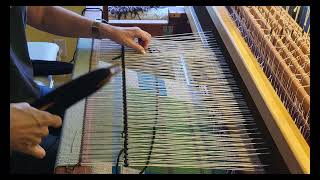 Weaving the "Experiment" Taqueté Rug - Part 1
