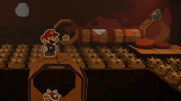 Kiwano Temple (Mini Star 1) - Paper Mario: Color Splash Walkthrough