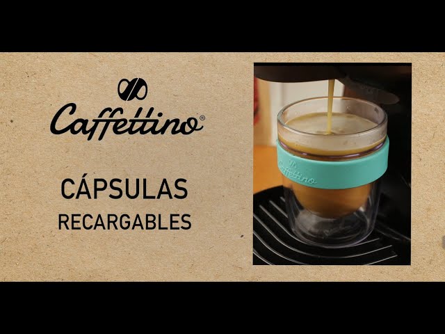 Set 4 Capsulas Recargables Nespresso Caffettino Ecologicas