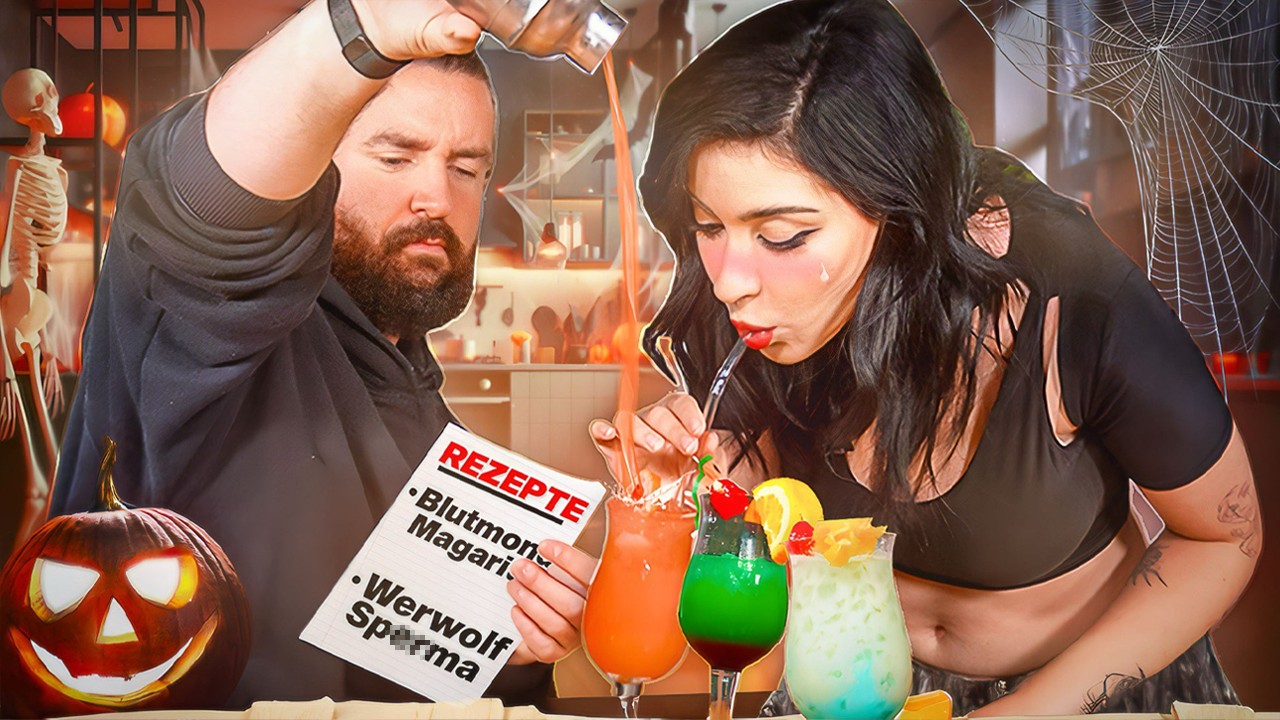 Weirde Halloween-Cocktails mixen (Das kann nur schief gehen)