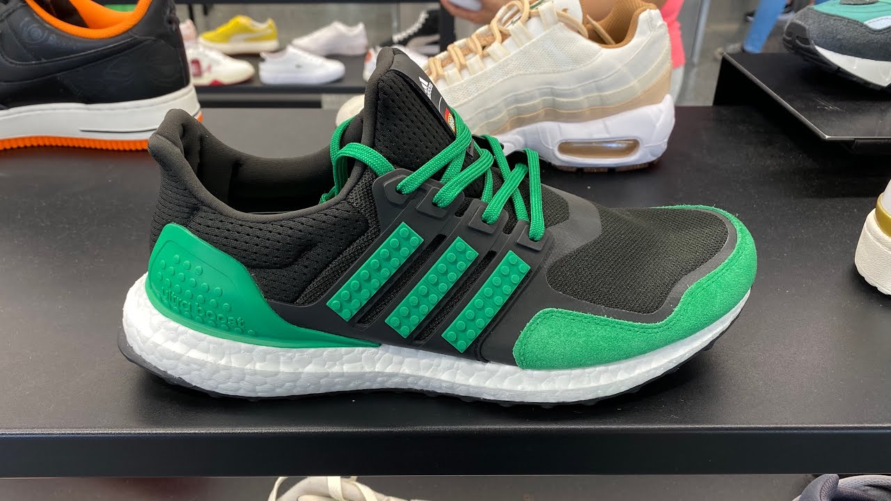 ultra boost lego green