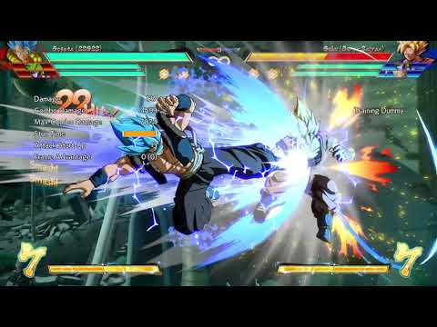 DBFZ Gogeta new soul strike stairway to heaven combo... 2020 patch