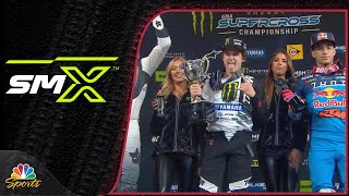 Haiden Deegan earns 'incredible' 250 Supercross win in Foxborough | Motorsports on NBC