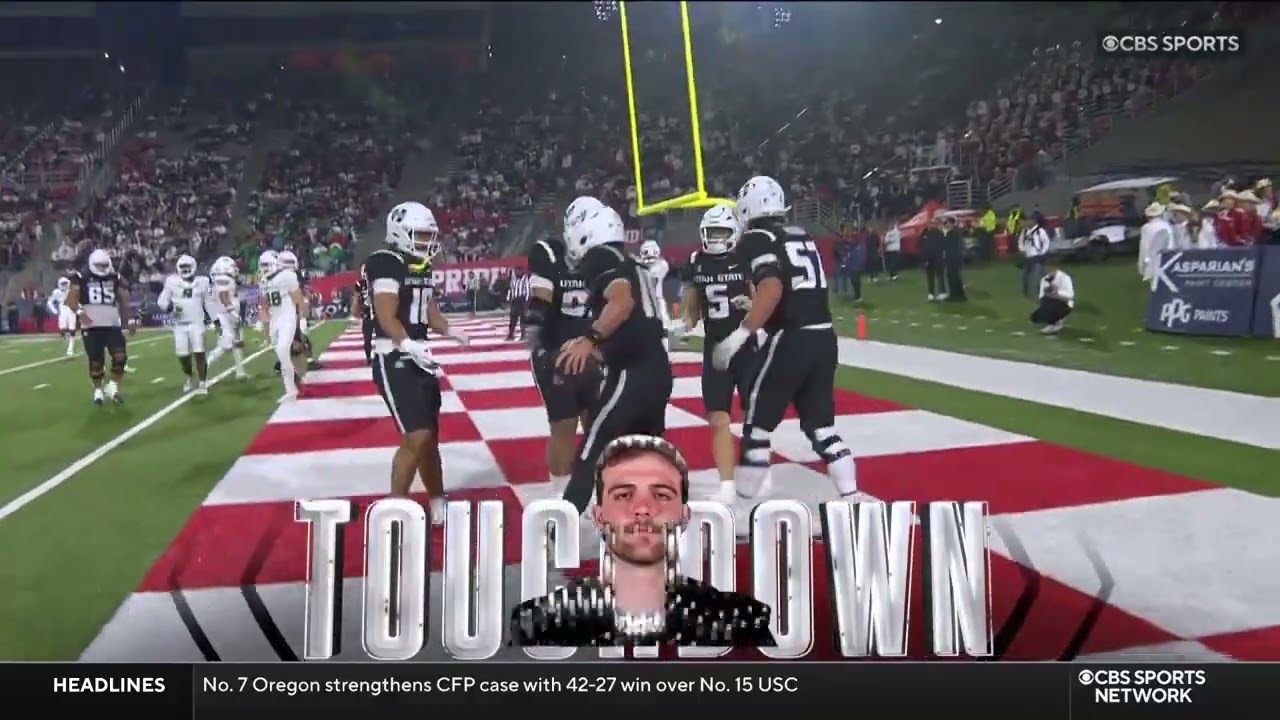 Anthony Garcia to Bryson Barnes Touchdown against Fresno State