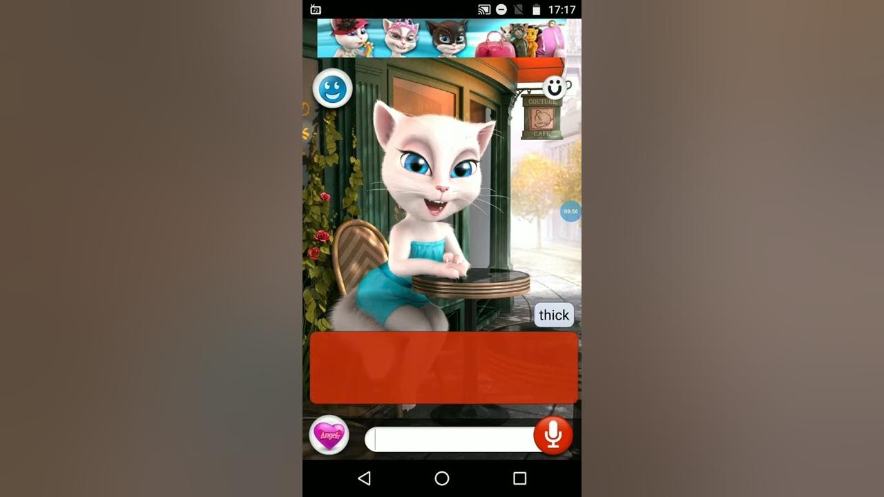 Talking Angela old version (2) YouTube