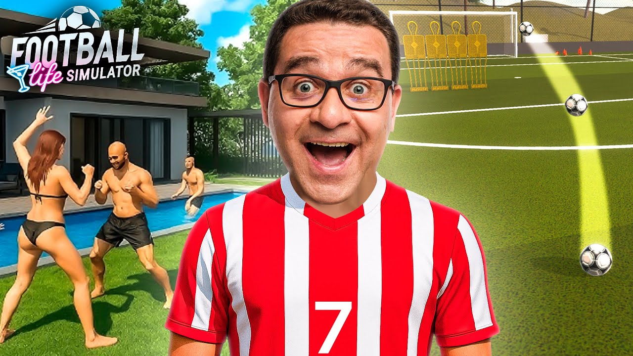 VIDA DE JOGADOR PROFISSIONAL - FOOTBALL LIFE SIMULATOR