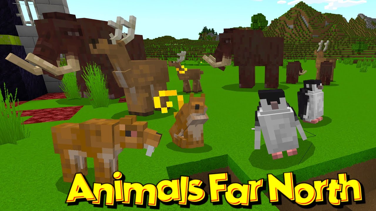 🌨️ Discover Arctic Wildlife in Minecraft with Far North Mod! 🦊🐋🦉 - YouTube