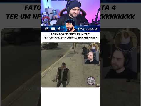 🇧🇷 GTA 4 ter um NPC BRASILEIRO! KKKKKKKKK