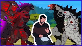 Ievan Polkka (Cover) - EVOLUTION of ROBOT VENOM GODZILLA VS GODZILLA GRAGON & KING SHIN GODZILLA