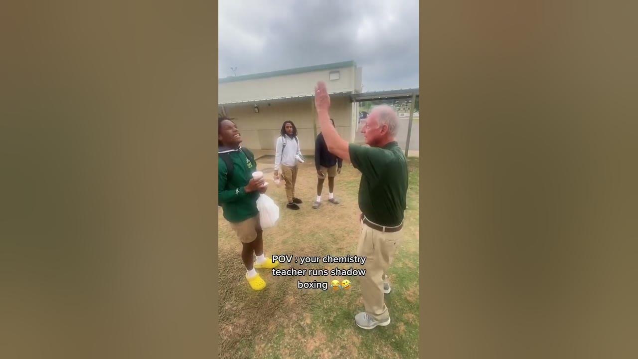 Their teacher DOMINATES shadow boxing 🥊💪 #shorts