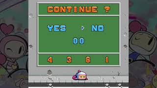 Super Bomberman 2 - Game Over (SNES)