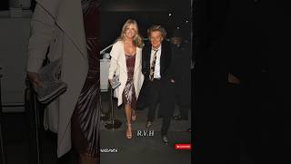 Sir Rod &amp; Penny Lancaster stealing the night | #rodstewart #rodstewartsongs #70s #rockverseheroes
