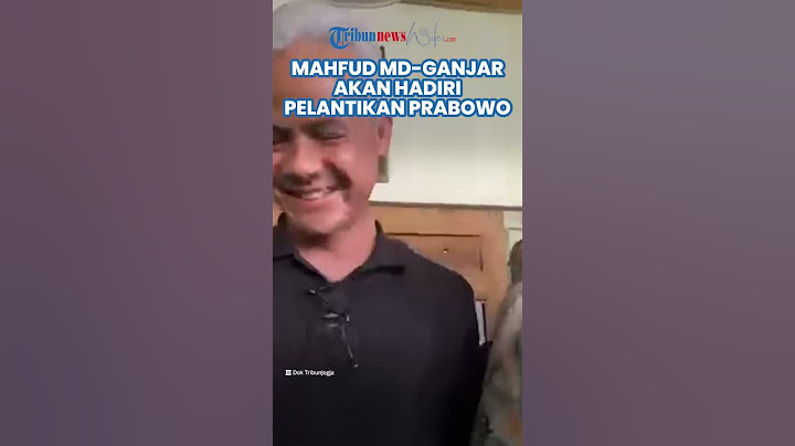 Sudah Terima Undangan Pelantikan Prabowo-Gibran, Mahfud MD akan Hadir Bersama Ganjar Pranowo
