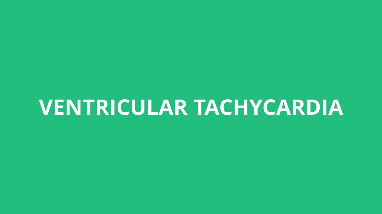 tachycardia pronunciation