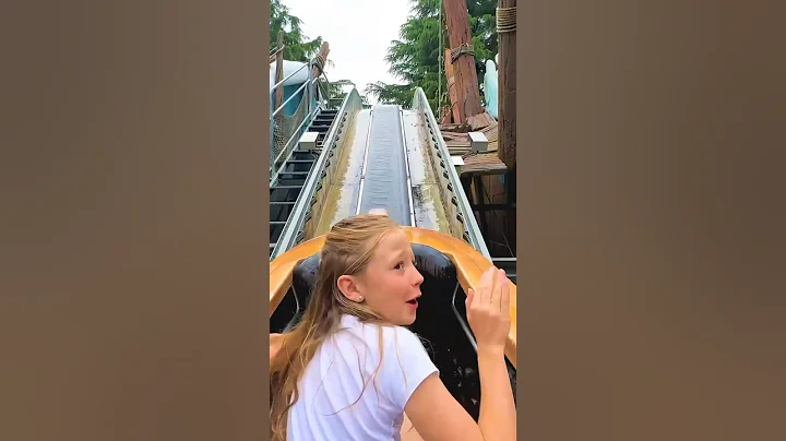 Nastya and big splash #short