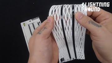 FireThreads ELEVEN 9D Semi-Soft Lacrosse Mesh - Lightning Round