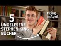 5 ungelesene Bücher von STEPHEN KING | Leseclub, #KingImApril &amp; Kingsianer-Livestream!