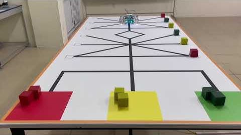 Bảng R2 cuộc thi sáng tạo robotics 2025 (giải pháp đẩy 3 khối)