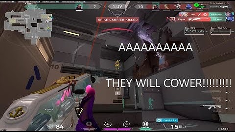 valorant 1v5 ace in icebox with reyna ult