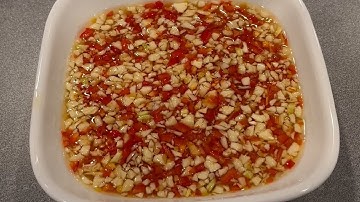 Bí Quyết Nước Mắm Chua Ngọt Ăn Cơm Tấm, Bún Thịt Nướng. Tỏi Ớt không Bị Chìm và Để Được Rất Lâu 4K V