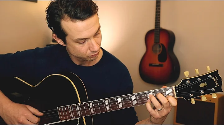 Over The Rainbow on Acoustic Archtop Guitar - Nich...