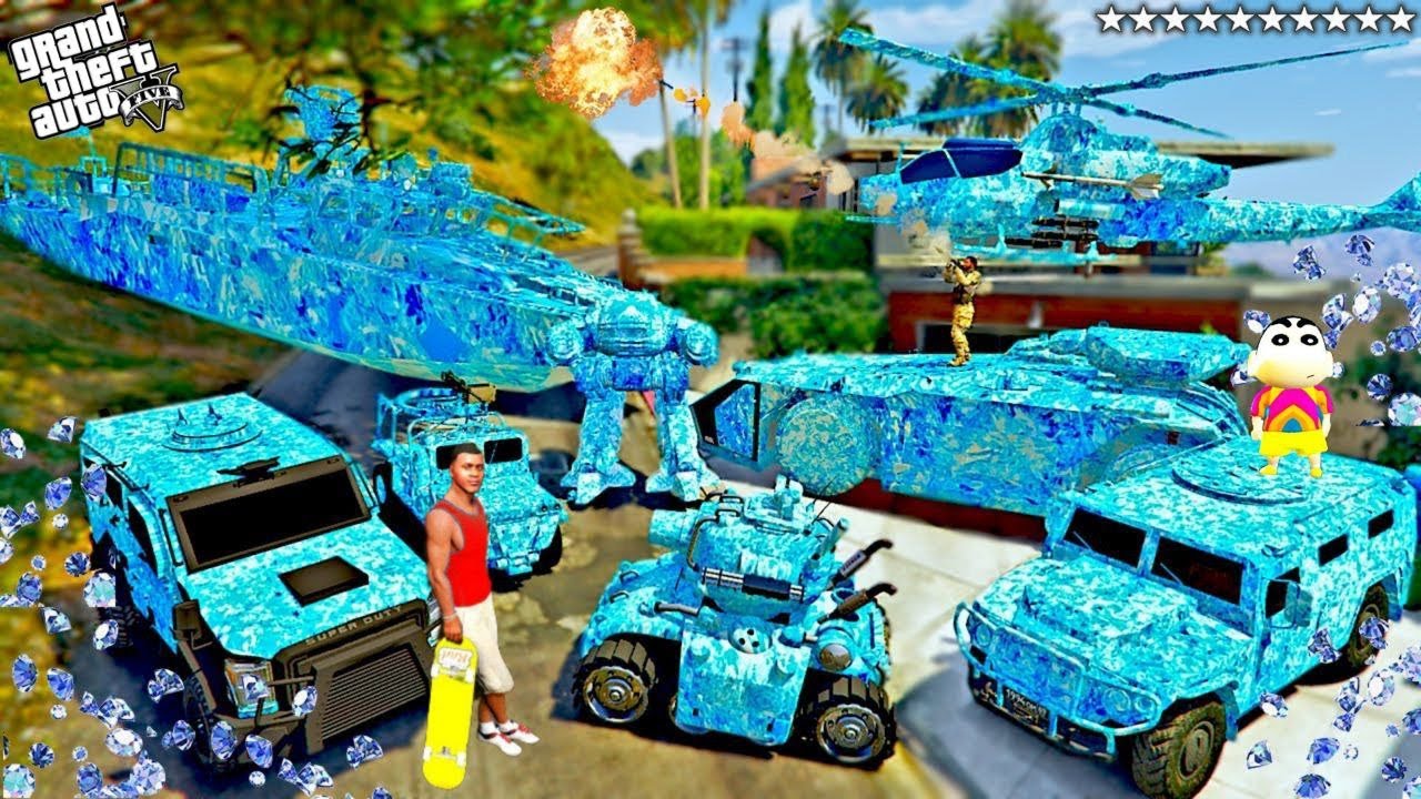 FRANKLIN TOUCH ANYTHING BECOME GOLD || EVERYTHING IS FREE IN GTA 5