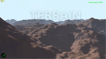 "Terrain Rendering Using OpenGL And CUDA Interoperability" by Devendra Rajendra Ghadge