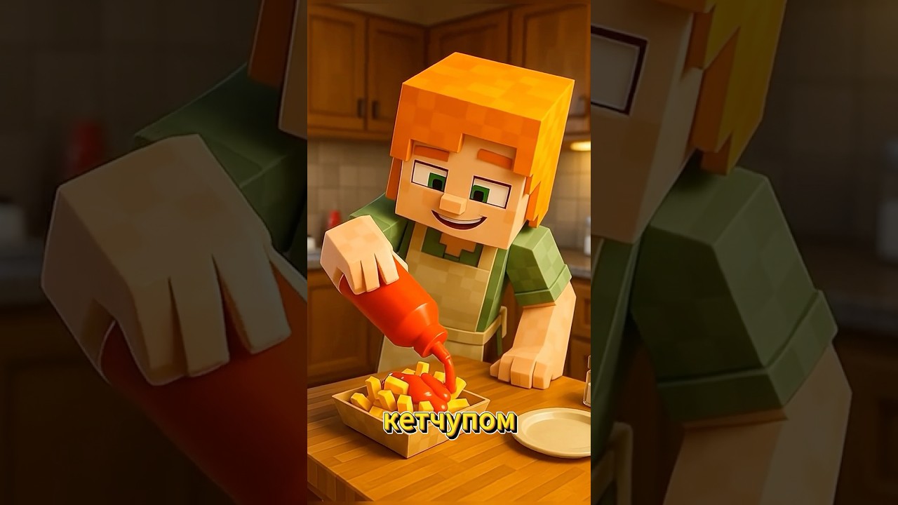 Кетчуп для Алекс — это жизнь 😅 