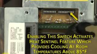 GE zoneline Dip Switches Test Mode
