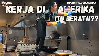 #vlog6 || BERSIH BERSIH RESTORAN JEPANG DIAMERIKA 🇺🇸 #kerjadiamerika #trik #hibachi #anakrantau