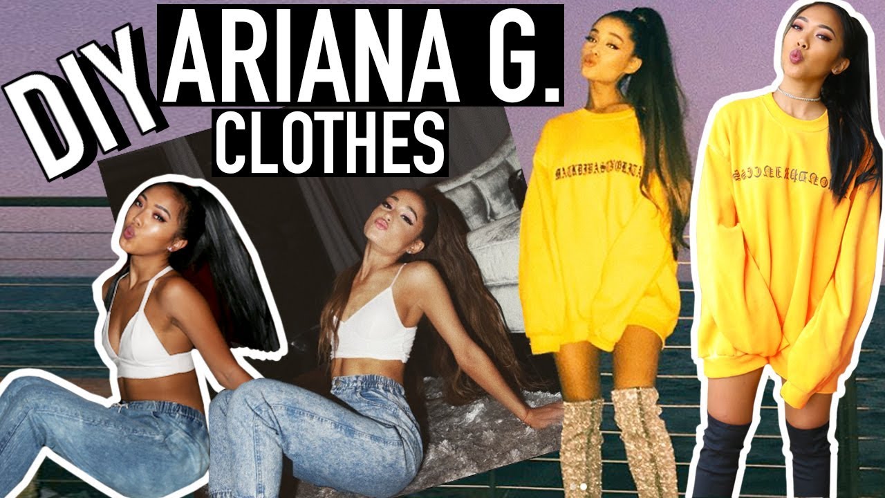 Simple Diy Ariana Grande Costumes Outfits Celebrity Inspired Tutorials Nava Rose Youtube