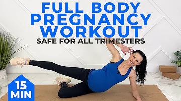 15 Minute Pregnancy Workout (1st Trimester, 2nd Trimester, 3rd Trimester)