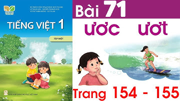 Tiếng việt lớp 1 kết nối tri thức bài 71