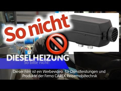 Diesel Standheizung optimieren – Karlchen on Tour